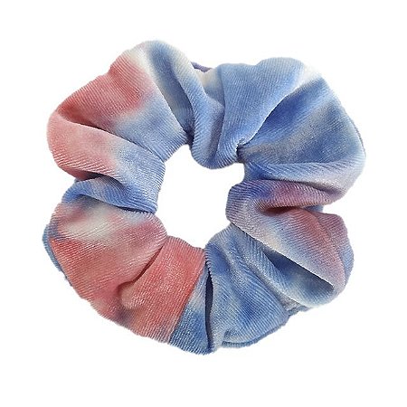 Scrunchies Veludo Tie Dye