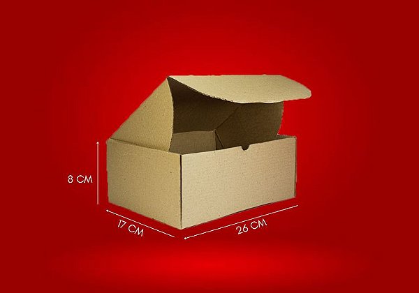 Caixa padrão Correio N.2 26x17x8