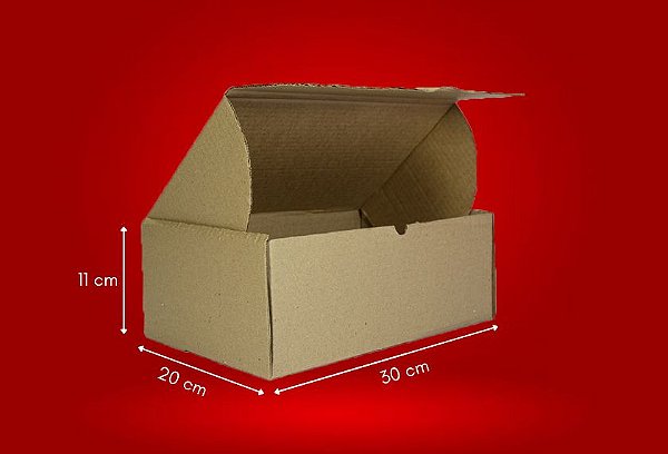Caixa padrão correio N.3 30X20X11