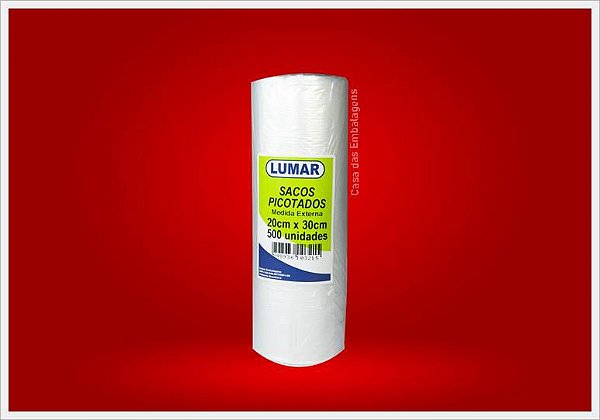 Bobina Picotada 20x30 500un Lumar