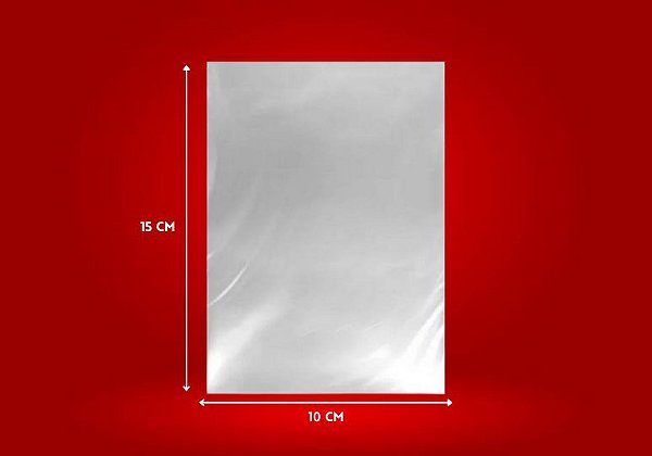 Saco Plastico 10x15x0,05 100un. Thomas