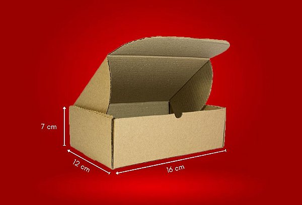 Caixa padrão Correio N.00 16x12x7cm