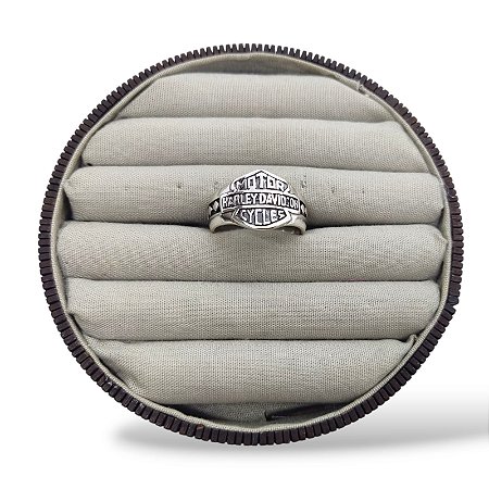 ANEL PRATA MASCULINO HARLEY DAVIDSON