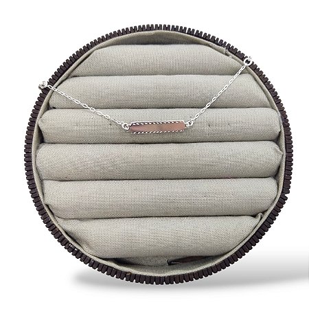 PULSEIRA PRATA PLAQUINHA CARTIER