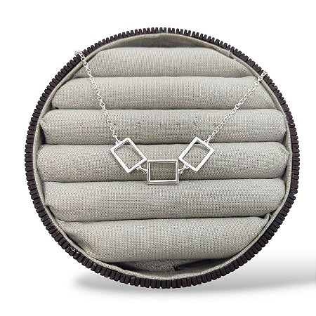 PULSEIRA PRATA RETANGULO