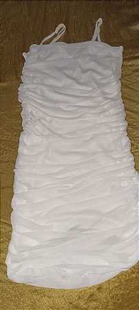 Vestido Branco Alcinha Curto