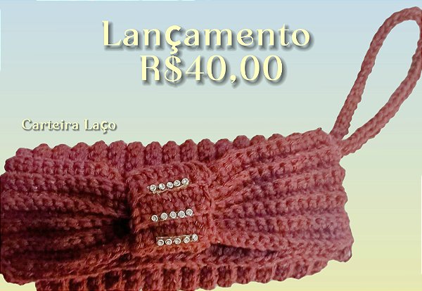 Carteira Laço Artesanal