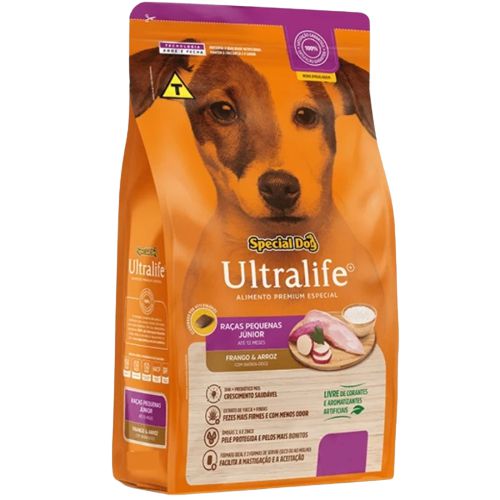 Ração Special Dog Ultralife para Cães Filhotes de Raças Pequenas 15kg