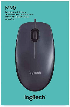 Mouse Logitech M90 Preto 1000DPI