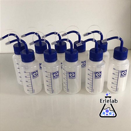 Kit Pissetas Graduada em Polietileno PE 500 ml - 10 unidades
