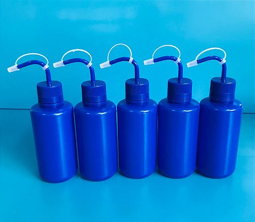 Pisseta Colorida Azul PE 500 ml – Nalgon