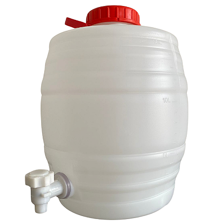Barril Graduado PE 15 Litros P/ produtos químicos