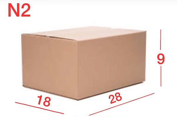Caixa de Papelão N2 – 28x18x9