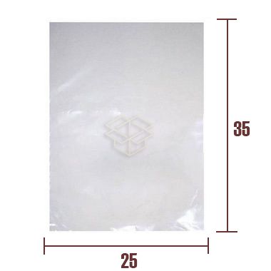 Saco Plástico de Polietileno - PEBD - 25X35
