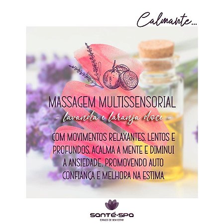 Massagem Multissensorial Calmante