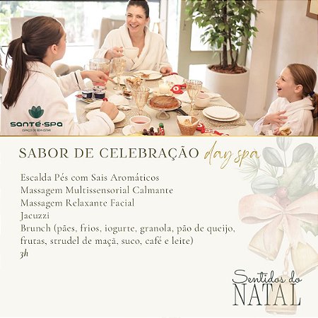 Sabor de Celebração - Day Spa Familia