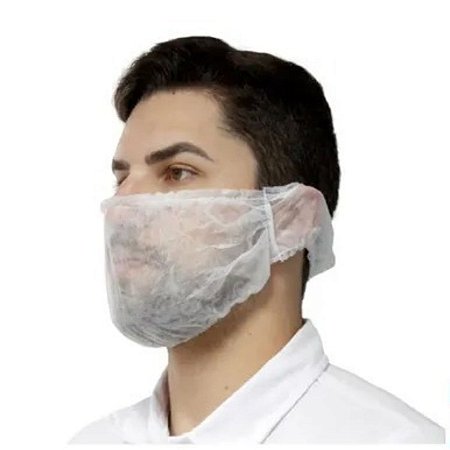 Protetor Barba TNT com Elástico (200 unidades)