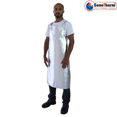 Avental Aluminizado Frontal Carbono 100x70 CA 38351
