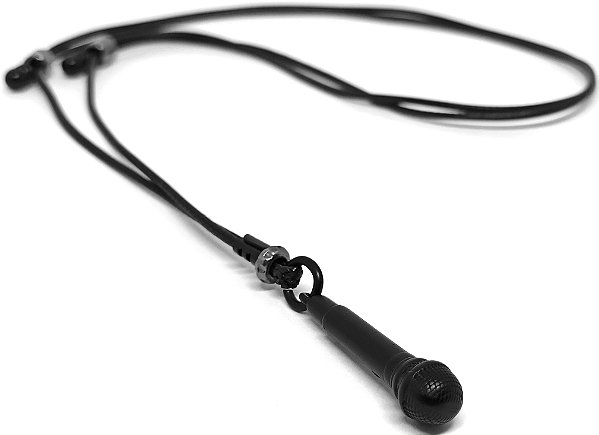 Colar MICROPHONE- black