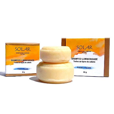 Shampoo sólido Luminosidade - Todos os tipos de cabelo
