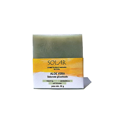 Sabonete glicerinado perfumado Aloe Vera
