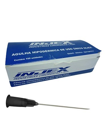 AGULHA 30X7 - INJEX - CX C 100 UNID