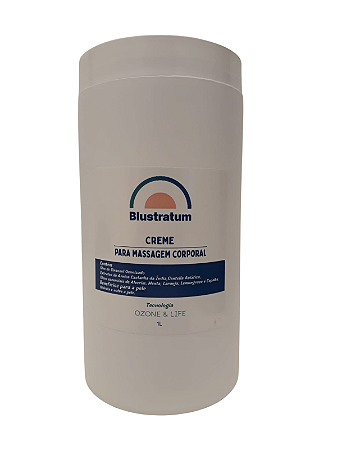 CREME DE MASSAGEM CORPORAL OZONIZADO BLUSTRATUM - 1000ml