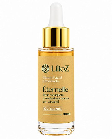 SERUM ETERNELLE OZONIZADO ROSA MOSQUETA E AMENDOA DOCE - 30ML - LILIOZ
