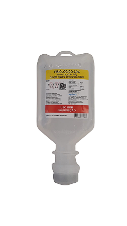 SOLUÇÃO FISIOLÓGICA 0,9% 100ml - EQUIPLEX
