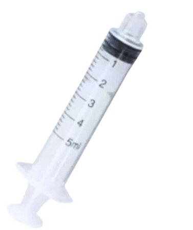 SERINGA 5ML INJEX - LUER LOCK