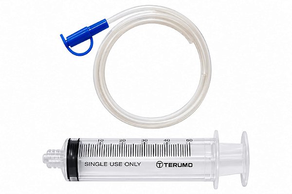 SERINGA TERUMO SILICONADA 60ML CX C 20 UNI E SONDA Nº 12 PCT 50 UNI