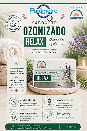 SABONETE OZONIZADO RELAX BLUSTRATUM