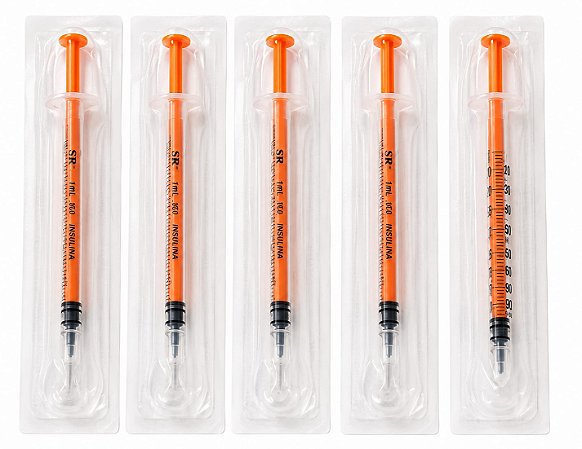 SERINGA 1ML - SEM AGULHA C 100 UNID