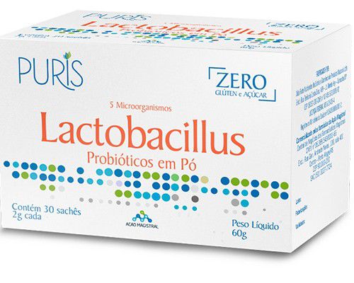Lactobacillus - caixa com 30 sachês