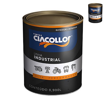 Tinta Esmalte Industrial Gelo Sintético 900ml - Ciacollor