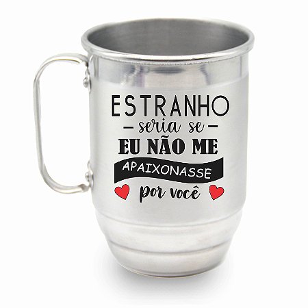 Caneca chopp personalizada alumínio 380ml