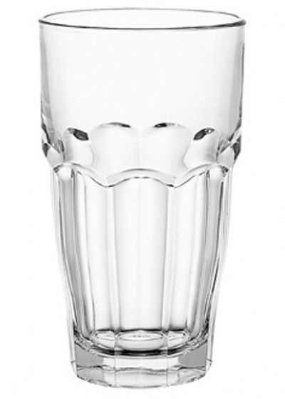 Copo para Agua 370ml de vidro incolor- Bormioli 6 peças