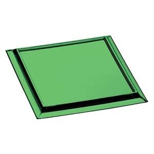 Porta Copo Quadrado de Acrílico Verde 6 peças - KOS