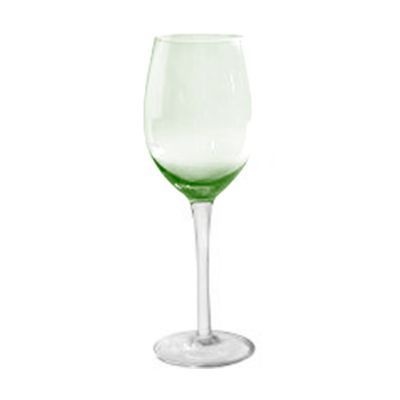 Taça Vinho 360 ML vidro Verde Stain 6 PÇS