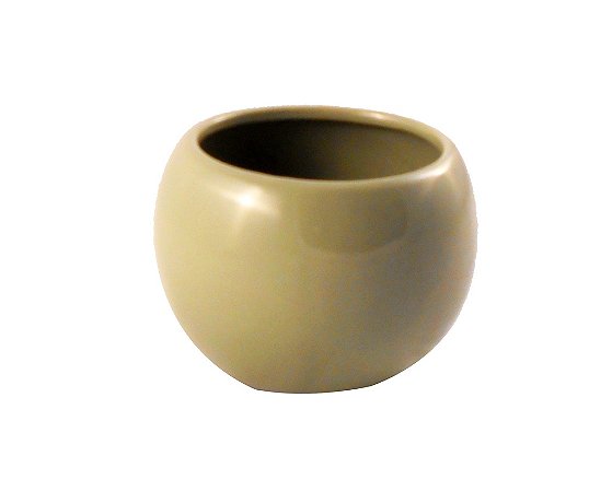 Vaso 9,5 cm cerâmica verde - Enjoy