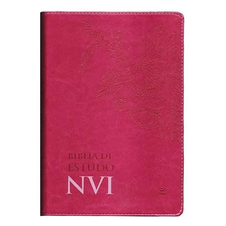 Bíblia De Estudo Nvi - Pink