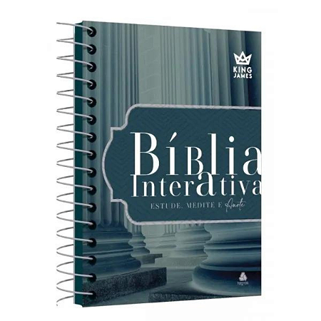 Bíblia Interativa - Estude, Medite e Anote: Modelo Amparo - King James Clássica, de EDITORA HAGNOS. Editora Hagnos, capa dura