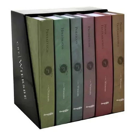 Comentário Bíblico Expositivo Wiersbe Capa Dura 6 Volumes