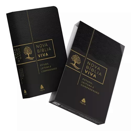 Bíblia De Estudo Nova Bíblia Viva | Nbv | Capa Preta