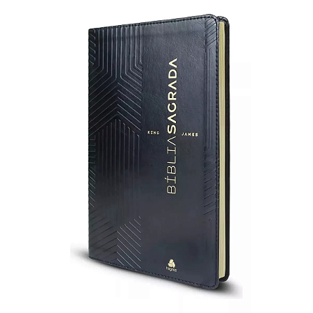 Bíblia Sagrada King James Clássica | Ultrafina Slim | Preta