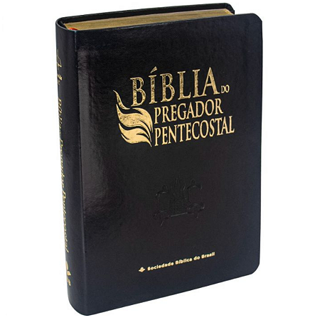 Bíblia Do Pregador Pentecostal Media Com Índice  cor Preta versão Arc