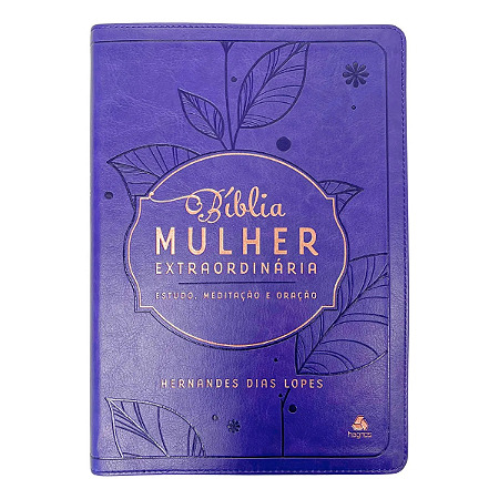 Bíblia Mulher Extraordinária - Estudo, Meditação E Oração - Lilás