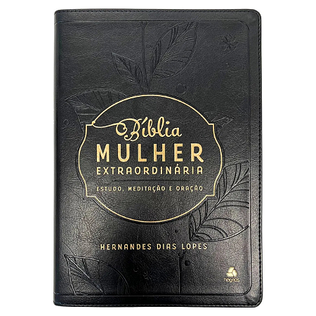 Bíblia Mulher Extraordinária - Estudo, Meditação E Oração - Preta