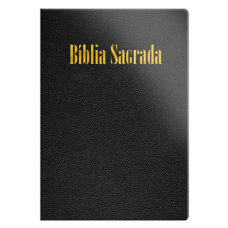 Bíblia RC gigante - Capa semi luxo preta: Com dicionário e concordância, de Almeida, João Ferreira de Almeida