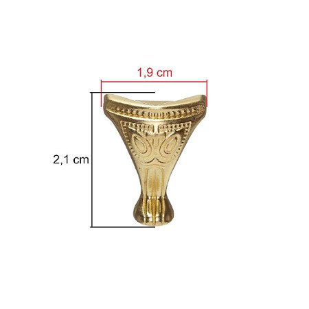 PEZINHO PEQUENO LATONADO 4 UNIDADES 1,9 X 2,1